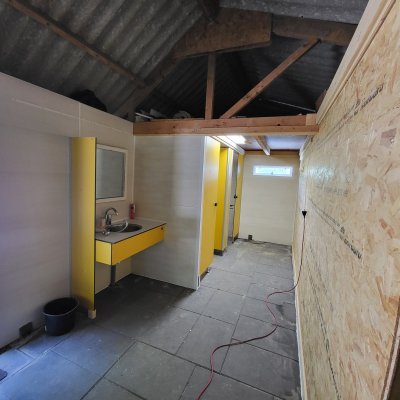 Sanitair voor rustpunt